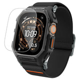 Curea pentru Apple Watch Ultra, Spigen Lite Fit Pro + Screen Protector (ACS11415), negru