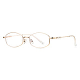 Techsuit Anti-Blue Light Glasses Reflex PC (LS501), pentru Women, Micro, Argintiu