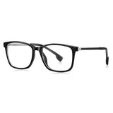 Techsuit Anti-Blue Light Glasses Reflex PC (LS202), pentru Women, Flat-Top, Negru