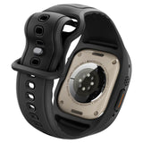 Folie Sticla Spigen, Liquid Air Pro Acs11416 Apple Watch Ultra Ultra 2 Ultra 3 Matte Koff D77310, negru