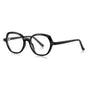 Techsuit Anti-Blue Light Glasses Reflex PC (LS051), pentru Women, Oversized, Negru