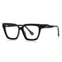 Techsuit Anti-Blue Light Glasses Reflex PC (LS083), pentru Women, Oversized, Square, Negru