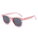 Ochelari de soare Techsuit Kids Polarized Sunglasses (5218), polarizati, UV400, roz