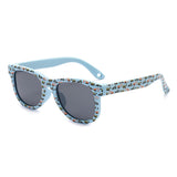 Ochelari de soare Techsuit Kids Polarized Sunglasses (5218), polarizati, UV400, bleu