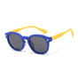 Ochelari de soare Techsuit Premium Kids Sunglasses (616), polarizati, UV400, albastru;galben