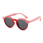 Techsuit Kids Polarized Ochelari de soare (601), UV Protection, Gray Lens, Tpee Frame, Pink / Rosu