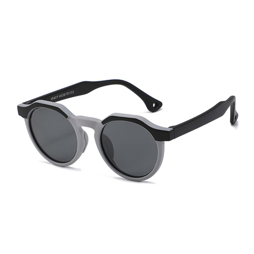 Ochelari de Soare Techsuit (601), UV Protection, Gray Lens, Tpee Frame, Black / Gri