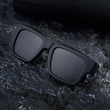 Ochelari de soare Techsuit Polarized Sunglasses (8491), polarizati, UV400, maro