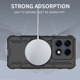 Husa pentru Motorola Edge 70 Pro, Techsuit ArmorMag Case, albastru
