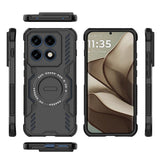 Husa pentru Motorola Edge 70 Pro, Techsuit ArmorMag Case, albastru
