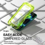 Folie de protectie pentru Xiaomi 17 Ultra, Ringke Easy Slide Tempered Glass (2 pack)