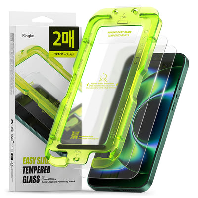 Folie de protectie pentru Xiaomi 17 Ultra, Ringke Easy Slide Tempered Glass (2 pack)