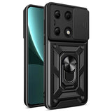 Husa pentru Xiaomi Redmi Note 13 Pro 4G, Techsuit CamShield Series, negru