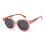 Ochelari de soare Techsuit Kids Polarized Sunglasses (627), polarizati, UV400, roz deschis