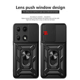 Husa pentru Xiaomi POCO F7, Techsuit CamShield Series, albastru