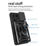 Husa pentru Xiaomi POCO F7, Techsuit CamShield Series, albastru