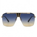 Ochelari de soare Techsuit Sunglasses (2576), polarizati, UV400, albastru;auriu