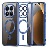Husa pentru Xiaomi Redmi Note 15 Pro+ 5G, Techsuit Lux Crystal MagSafe, albastru