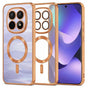Husa pentru Xiaomi Redmi Note 15 4G, Techsuit Lux Crystal MagSafe, portocaliu