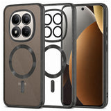 Husa pentru Xiaomi Redmi Note 15 Pro+ 5G, Techsuit Lux Crystal MagSafe, argintiu
