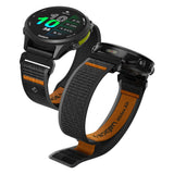 Curea pentru Garmin Fenix 5/6/6 Pro, Spigen Athlex Air QuickFit 22mm, negru;portocaliu
