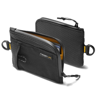 Portofel Spigen Soft Card Holder LF300 (AFA11229), negru