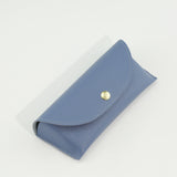 Techsuit Glasses Case (ETI4), PU, 17 x 6.5 x 2cm, Albastru