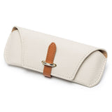 Techsuit Glasses Case (ETL3), PU, 17 x 6.5 x 2cm, Swiss Coffee