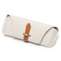 Techsuit Glasses Case (ETL3), PU, 17 x 6.5 x 2cm, Swiss Coffee