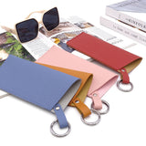Techsuit Glasses Case (ETN6), PU, 17.5 x 8.5cm, Portocaliu