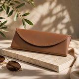 Techsuit Glasses Case (ETM3), PU, 15.2 x 6.6 x 3.6cm, Cashmere Beige