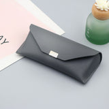 Techsuit Glasses Case (ETK4), PU, 16.5 x 8cm, Gri