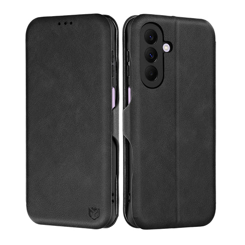 Husa pentru Samsung Galaxy A27 5G, Techsuit Safe Wallet Plus, negru