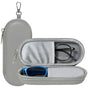 Techsuit Glasses Case (ETJ3), PU, 16.5 x 6.5 x 4cm, Gri
