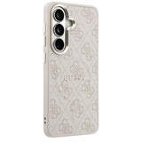 Husa pentru Samsung Galaxy S26, Guess 4G Embossed Ring MagSafe, roz