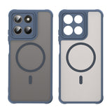 Husa pentru Motorola Moto G37, Techsuit HaloFrost II MagSafe, bleumarin