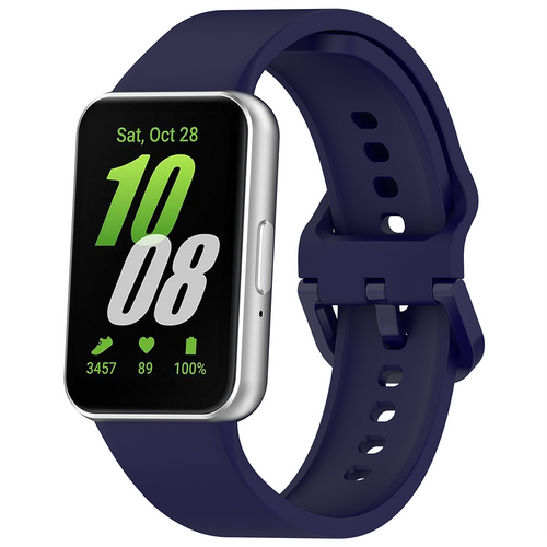 Curea pentru Samsung Galaxy Fit3, Techsuit Watchband (W086), bleumarin