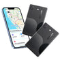 Dispozitiv anti-pierdere UGREEN (2 pack) Smart Finder Slim CM920 (75120A), GPS Tracker pentru iOS, Apple Find My, Bluetooth, Wireless Charging, negru