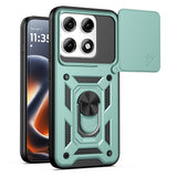 Husa pentru Motorola Edge 70 Pro, Techsuit CamShield Series, verde