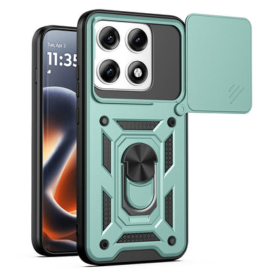 Husa pentru Motorola Edge 70 Pro, Techsuit CamShield Series, verde