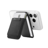 Portofel Spigen Card Holder MagSafe Slim Fold Tripod S314-4 (AFA11591), negru