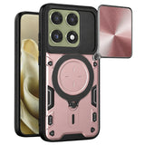 Husa pentru Motorola Edge 70 Pro, Techsuit CamGuard Pro, roz auriu