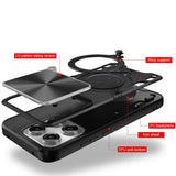 Husa pentru Motorola Edge 70 Pro, Techsuit CamGuard Pro, rosu