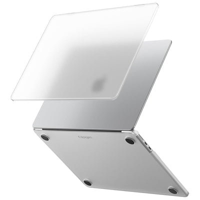 Husa laptop Spigen Airskin (ACS11530), MacBook Air 13 (2022 / 2024 / 2025 / 2026), transparenta