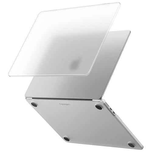Husa laptop Spigen Airskin (ACS11530), MacBook Air 13 (2022 / 2024 / 2025 / 2026), transparenta