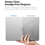 Husa laptop Spigen Airskin (ACS11530), MacBook Air 13 (2022 / 2024 / 2025 / 2026), transparenta