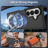 Husa pentru Samsung Galaxy Z Fold8 Ultra, Techsuit PureFrost MagSafe, negru frost