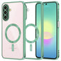 Husa pentru Samsung Galaxy A27 5G, Techsuit Lux Crystal MagSafe, verde deschis