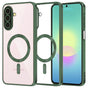 Husa pentru Samsung Galaxy A27 5G, Techsuit Lux Crystal MagSafe, verde inchis