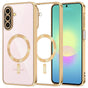 Husa pentru Samsung Galaxy A27 5G, Techsuit Lux Crystal MagSafe, auriu